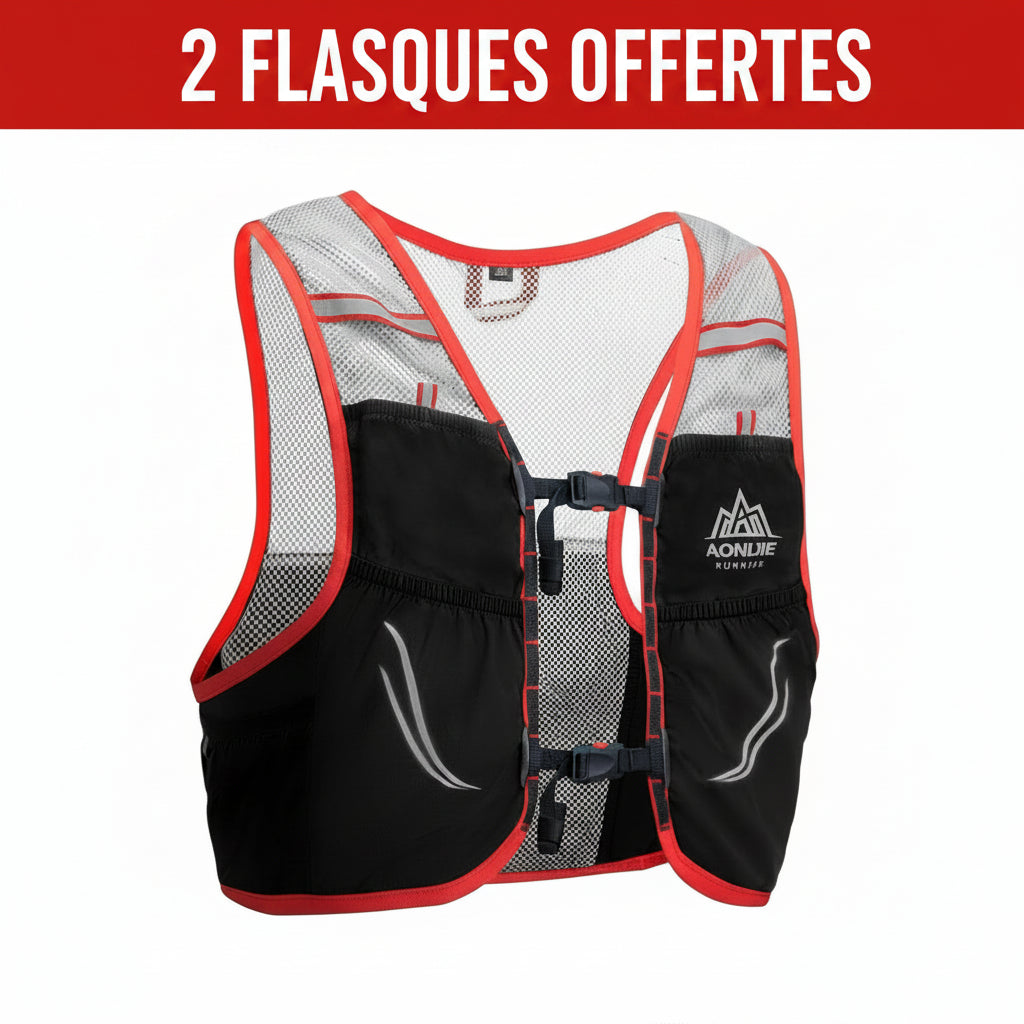 Gilet d'hydratation ultraléger 2,5 L