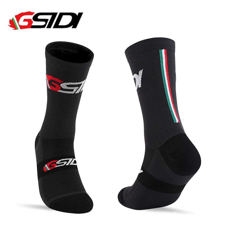 Chaussettes de running Gsidi, pour hommes, femmes et sportifs professionnels.