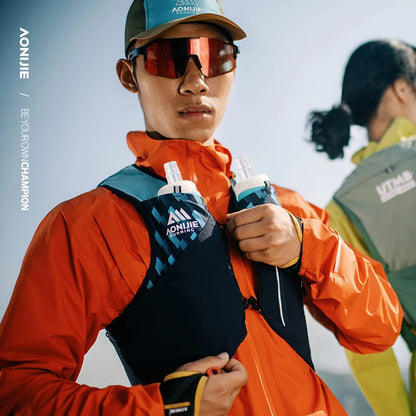 Gilet d'hydratation UTMB professionnel/gourde 500ml x2