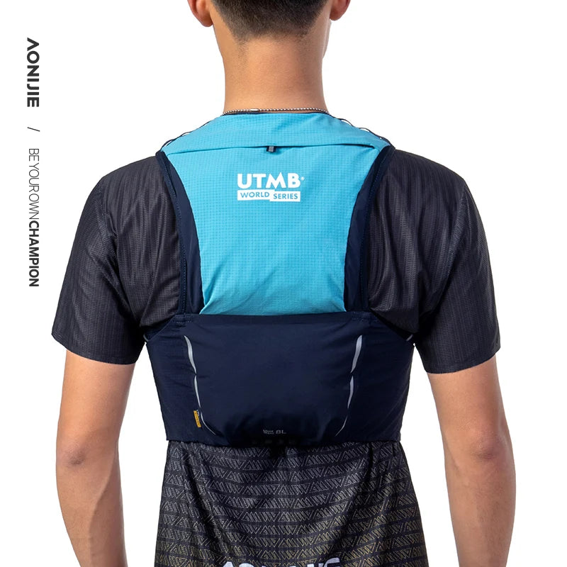Gilet d'hydratation UTMB professionnel/gourde 500ml x2