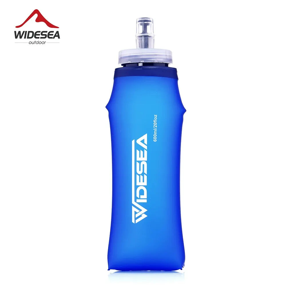Gourde souple de running Widesea 600 ml.