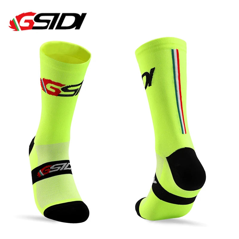 Chaussettes de running Gsidi, pour hommes, femmes et sportifs professionnels.