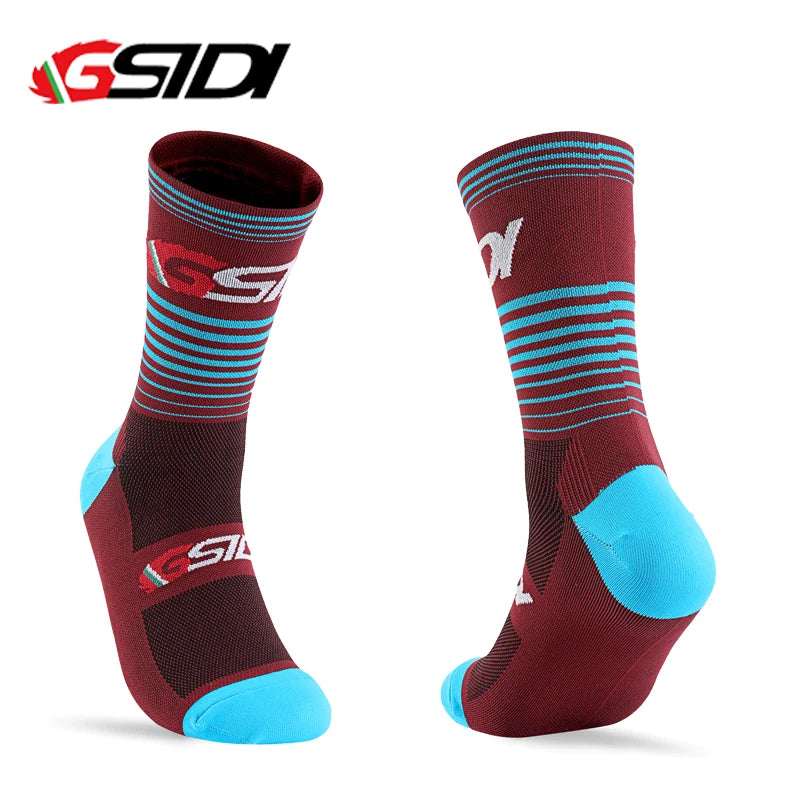Chaussettes de running Gsidi, pour hommes, femmes et sportifs professionnels.