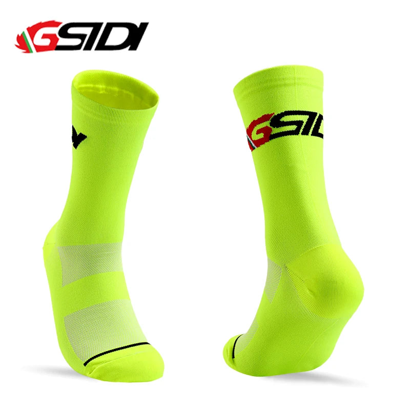 Chaussettes de running Gsidi, pour hommes, femmes et sportifs professionnels.