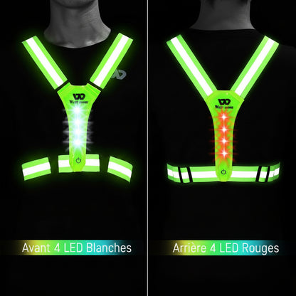 Gilet de sécurité réfléchissant ajustable